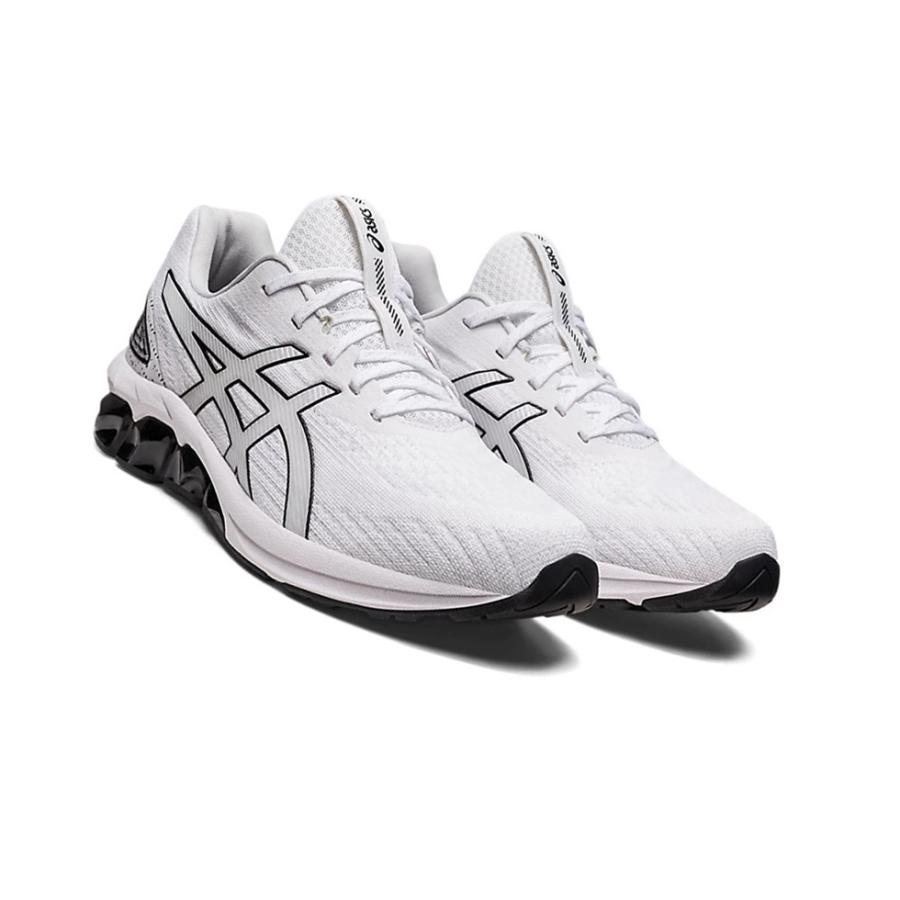 White / Black Men's Asics GEL-QUANTUM 180 VII Sneakers | US86234RF