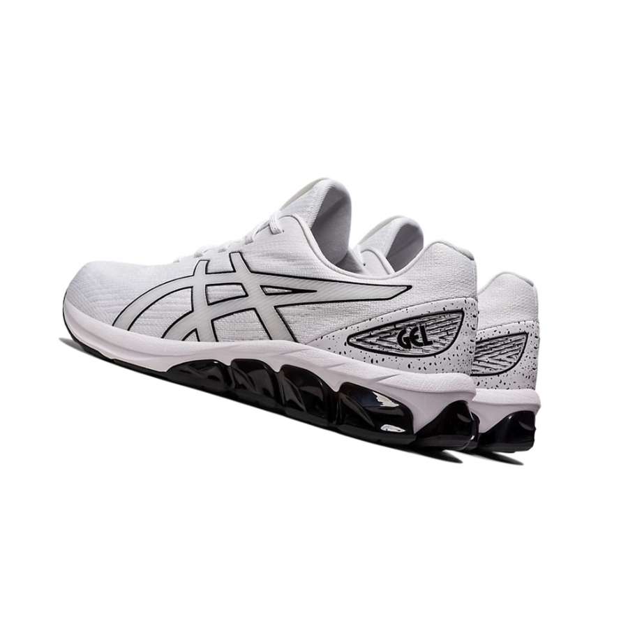 White / Black Men's Asics GEL-QUANTUM 180 VII Sneakers | US86234RF