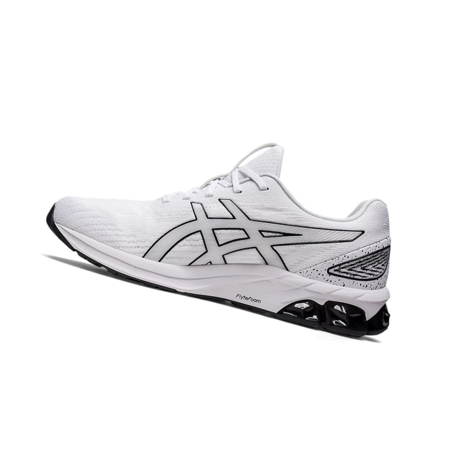 White / Black Men's Asics GEL-QUANTUM 180 VII Sneakers | US86234RF