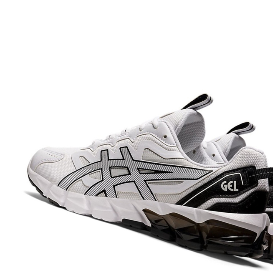 White / Black Men's Asics GEL-QUANTUM 90 Sneakers | US13786FI