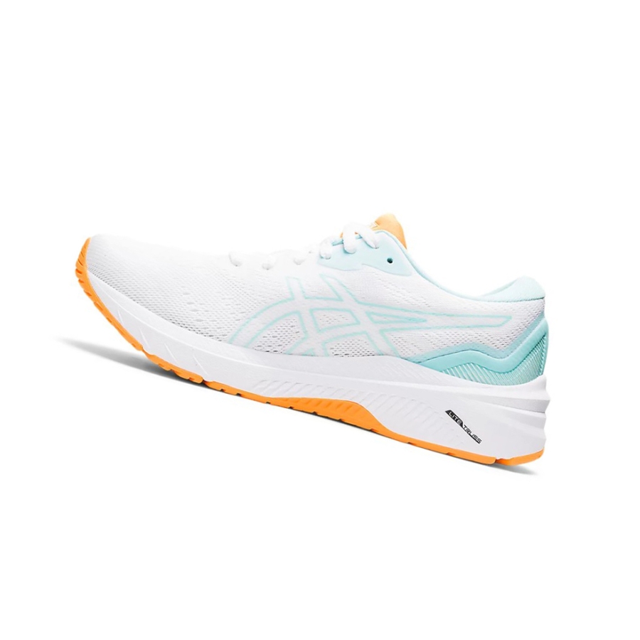 White / Clear Blue Women's Asics GT-1000 11 Running Shoes | US60425OZ