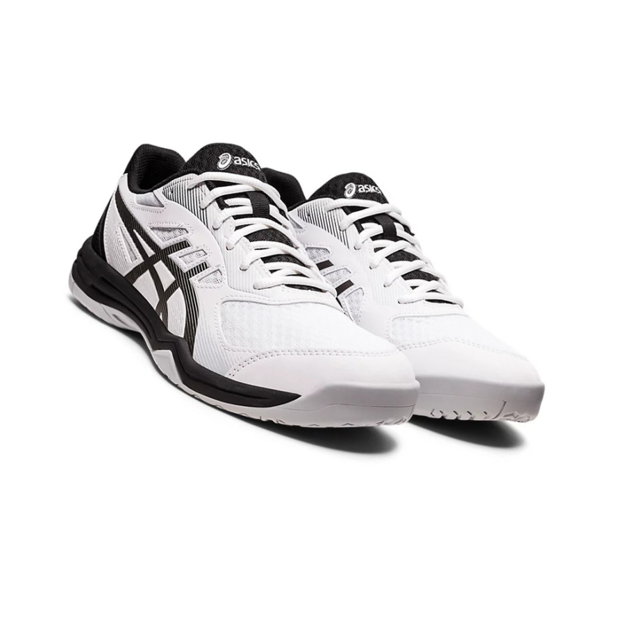 White / Gunmetal Men's Asics UPCOURT 5 Volleyball Shoes | US71308CV