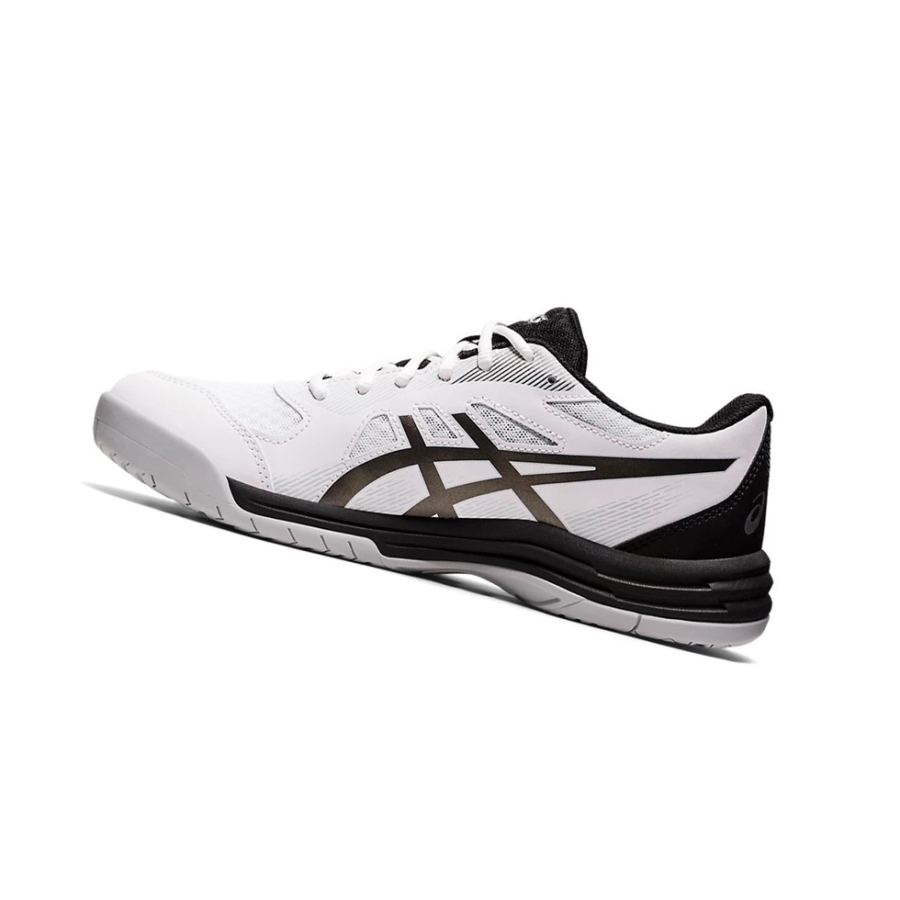 White / Gunmetal Men's Asics UPCOURT 5 Volleyball Shoes | US71308CV