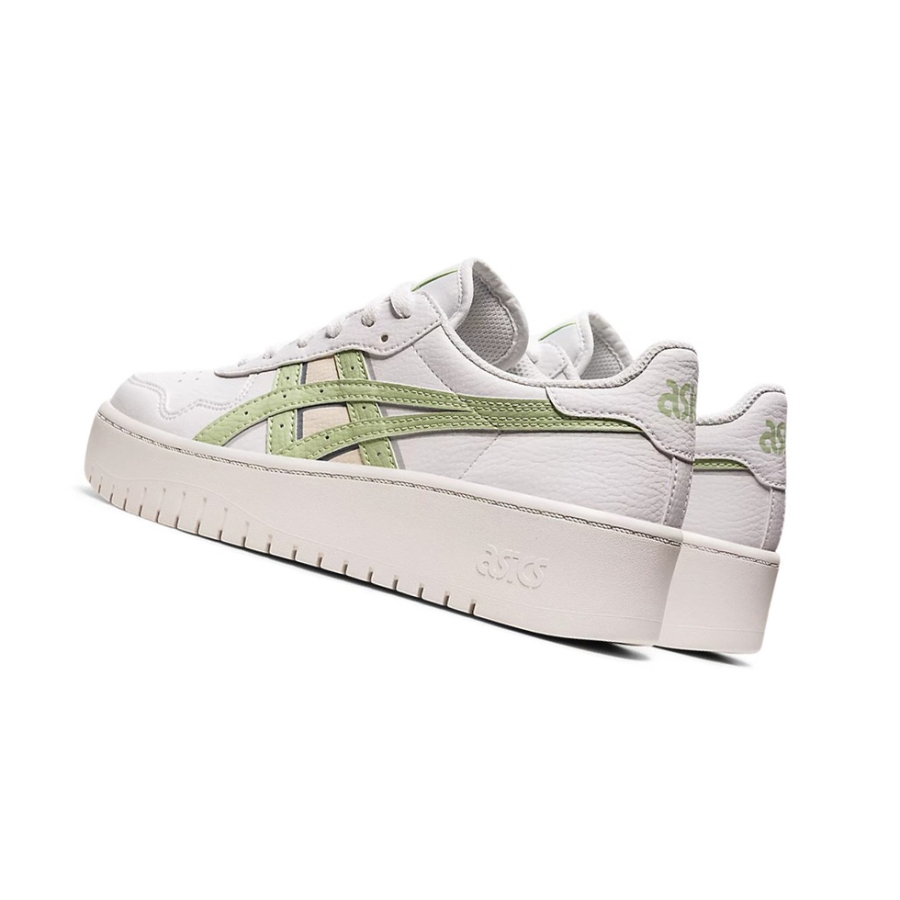 White / Jade Women's Asics JAPAN S PF Sneakers | US43215QF