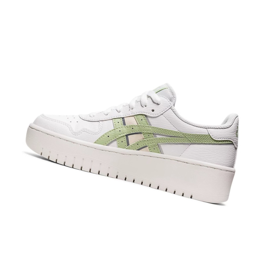 White / Jade Women's Asics JAPAN S PF Sneakers | US43215QF