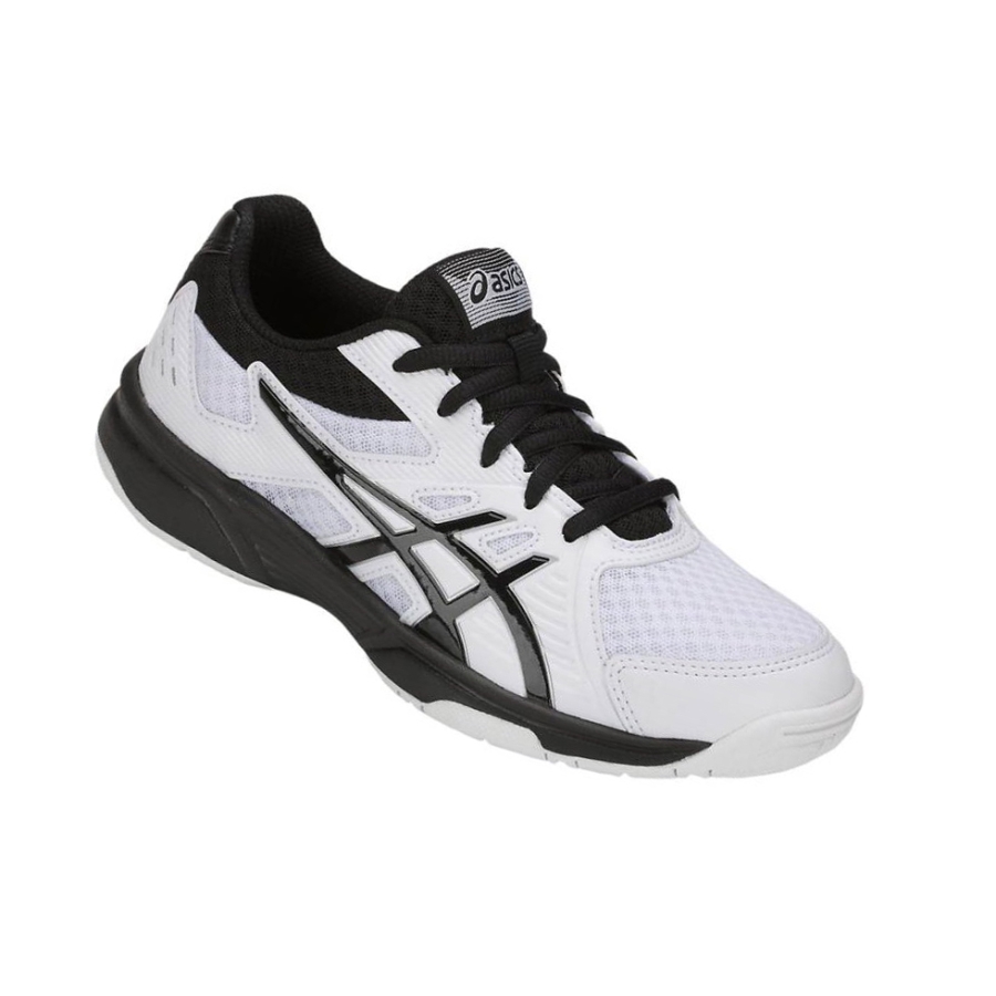 White Kids' Asics UPCOURT 3 GS Volleyball Shoes | US71952ZJ