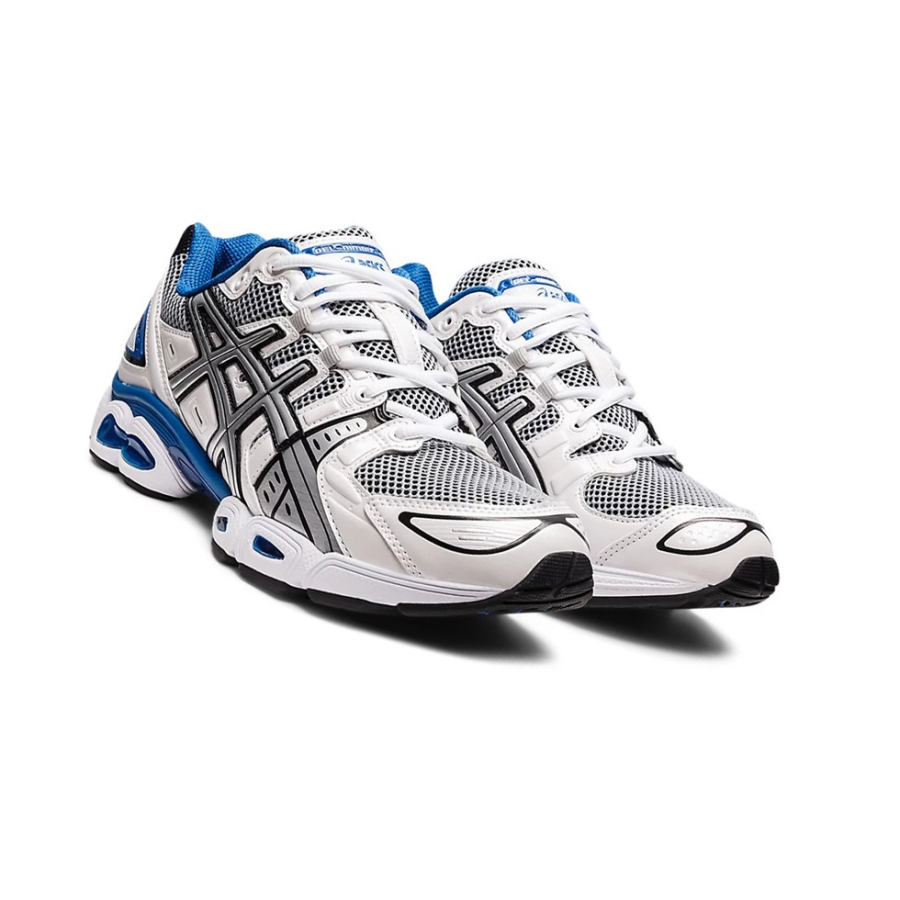 White / Lake Drive Men's Asics GEL-NIMBUS 9 Sneakers | US53416HP