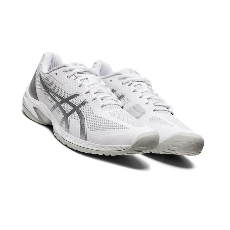 White Men's Asics COURT SPEED FF Tennis Shoes | US59834XG