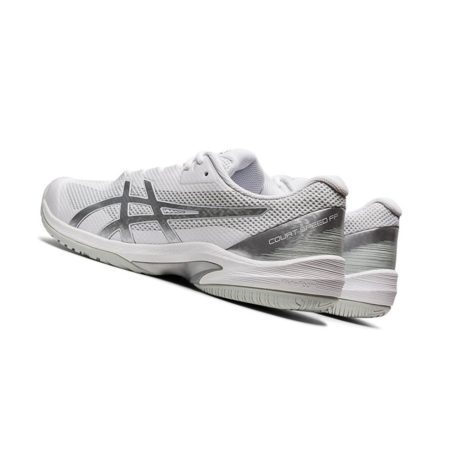 White Men's Asics COURT SPEED FF Tennis Shoes | US59834XG