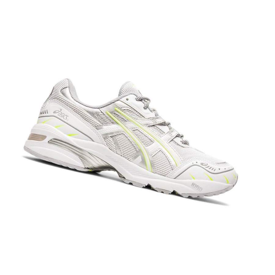 White Men\'s Asics GEL-1090 Sneakers | US85231RV