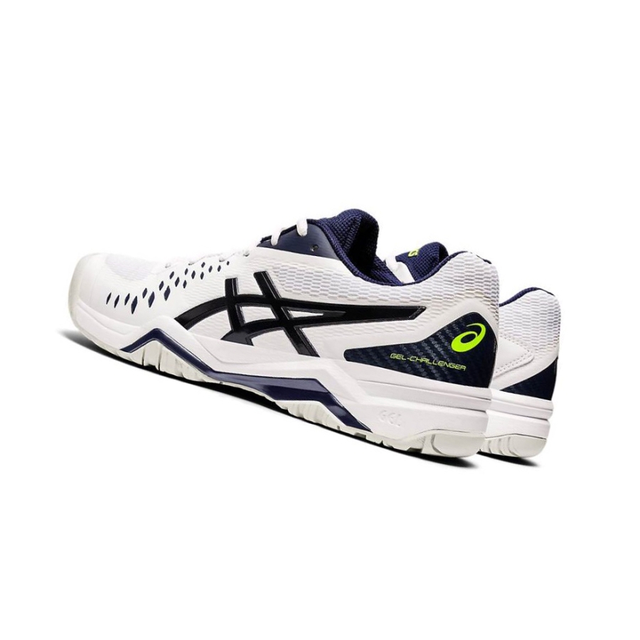 White Men's Asics GEL-CHALLENGER 12 Tennis Shoes | US28904SW