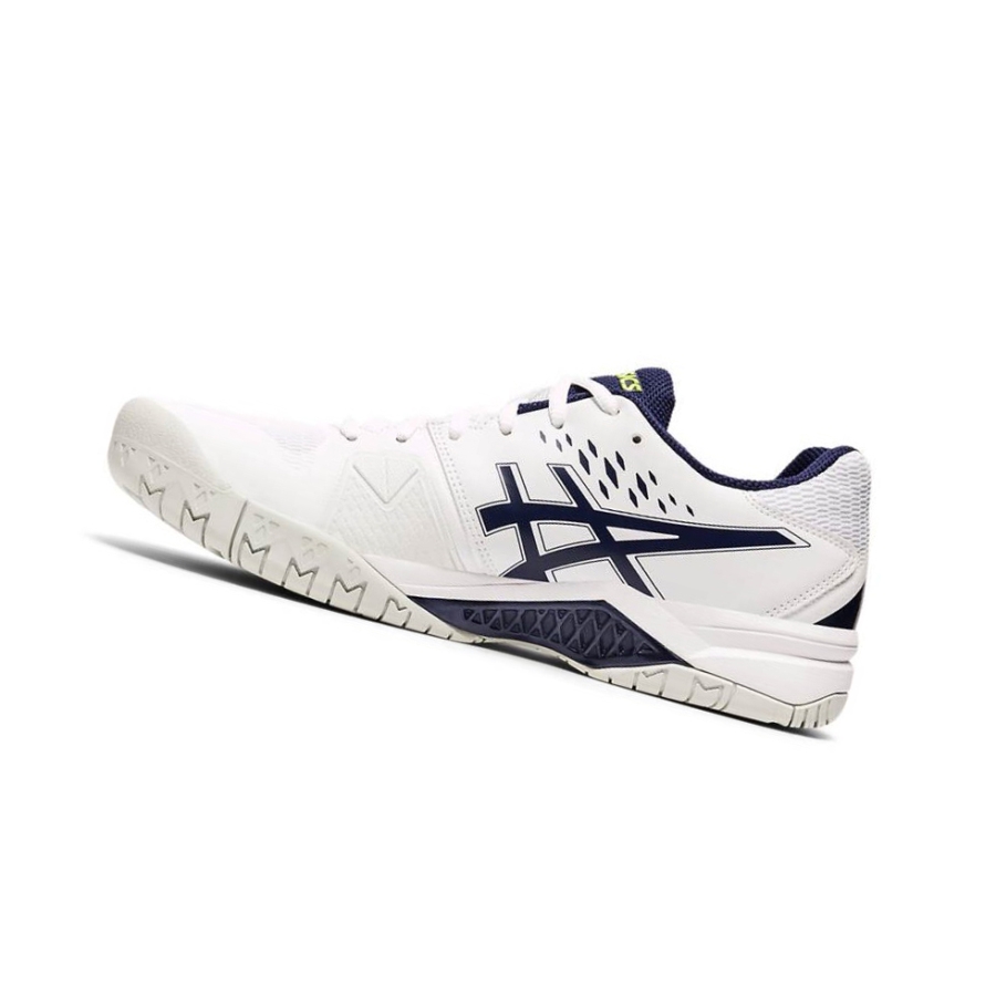 White Men's Asics GEL-CHALLENGER 12 Tennis Shoes | US28904SW