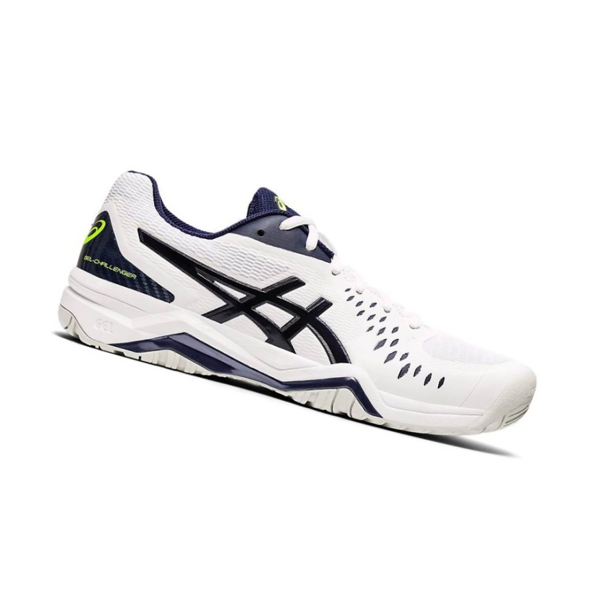 White Men\'s Asics GEL-CHALLENGER 12 Tennis Shoes | US28904SW