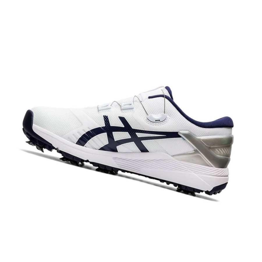 White Men's Asics GEL-COURSE Duo BOA Golf Shoes | US09217XP