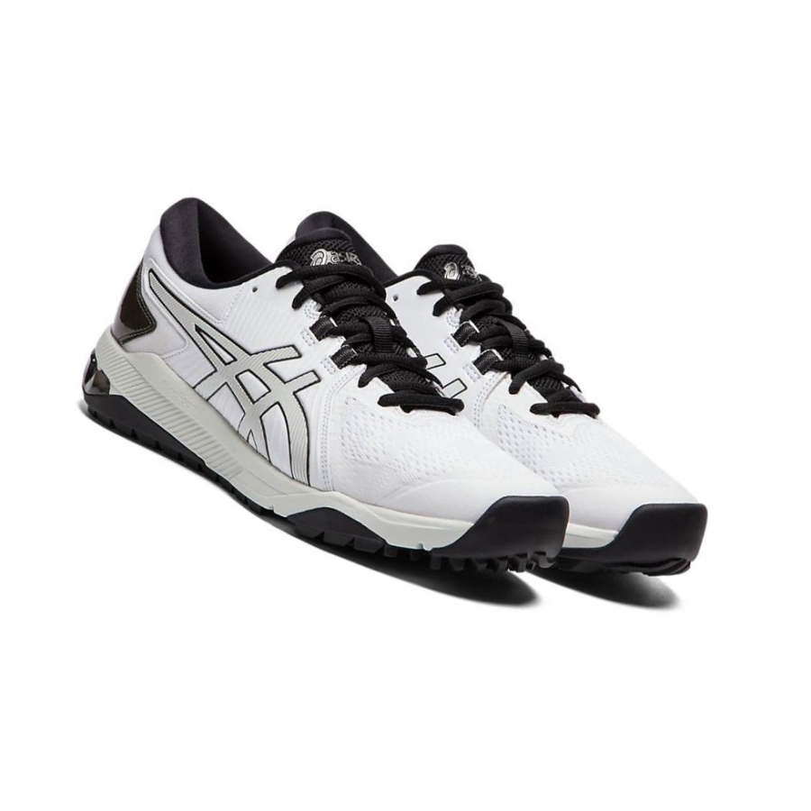 White Men's Asics GEL-COURSE GLIDE Golf Shoes | US76905GT