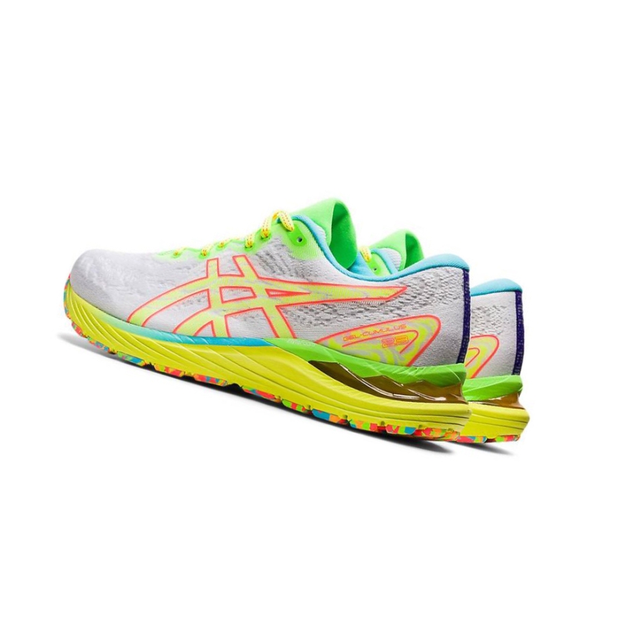 White Men's Asics GEL-CUMULUS 23 Running Shoes | US68027IP