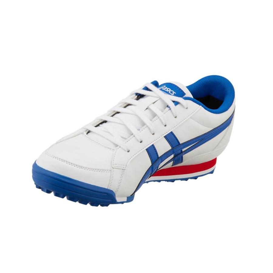 White Men's Asics GEL-PRESHOT Golf Shoes | US28671VB