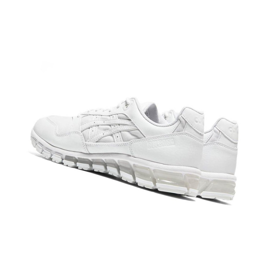 White Men's Asics GEL-SAGA 180 Sneakers | US25967ZJ