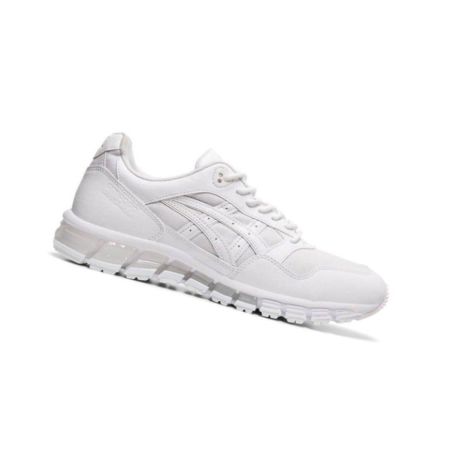 White Men\'s Asics GEL-SAGA 180 Sneakers | US25967ZJ