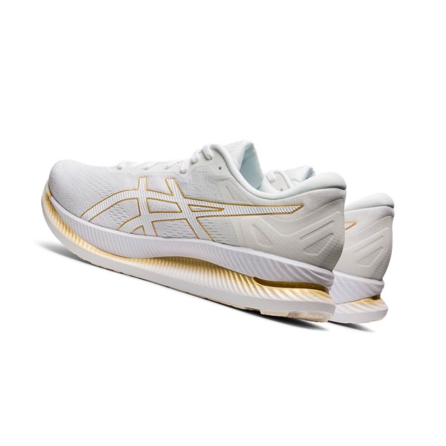 White Men's Asics GLIDERIDE Running Shoes | US79680BJ