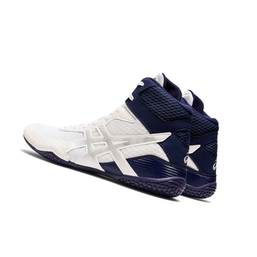 White Men's Asics MATCONTROL 2 Wrestling Shoes | US01728MN