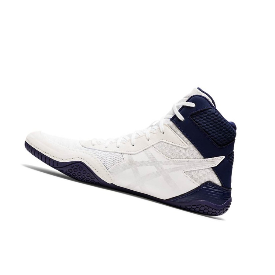 White Men's Asics MATCONTROL 2 Wrestling Shoes | US01728MN