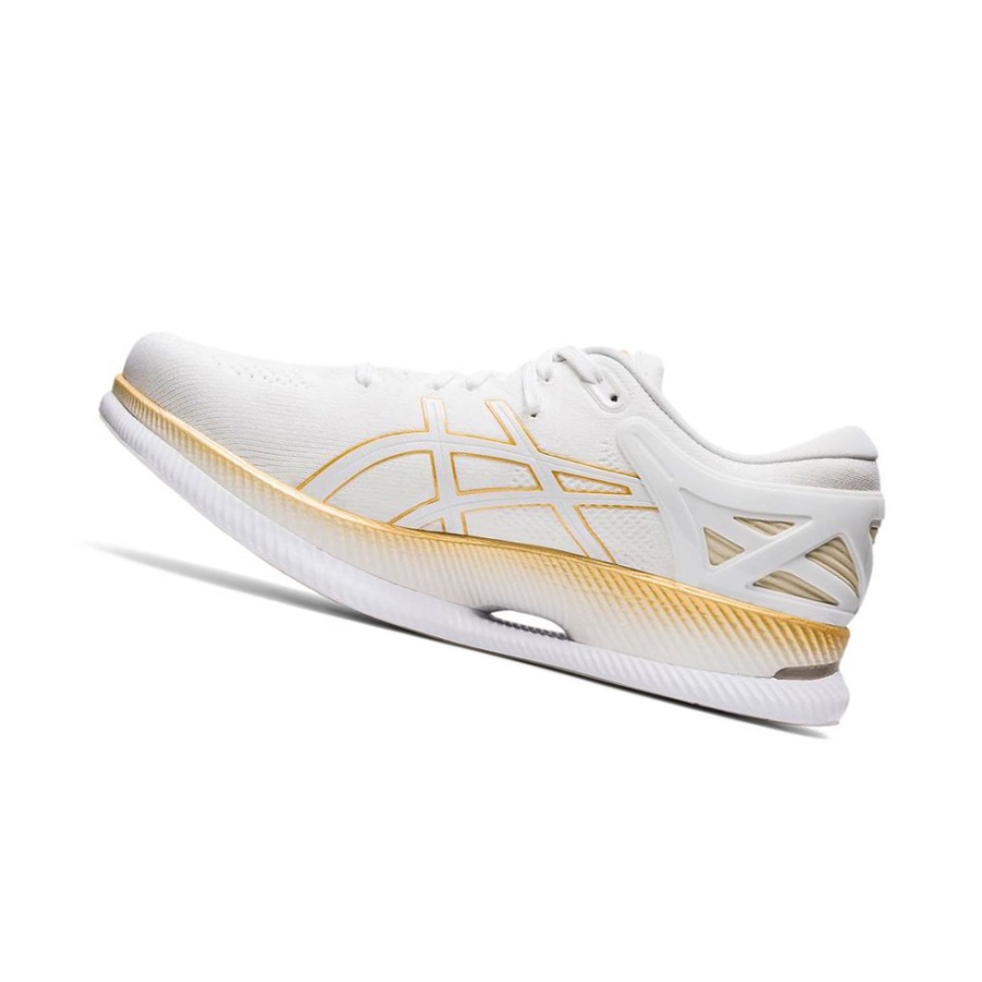 White Men's Asics METARIDE Running Shoes | US12856NI