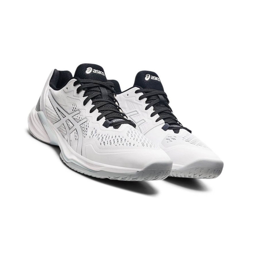 White Men's Asics SKY ELITE FF 2 Volleyball Shoes | US40739TL