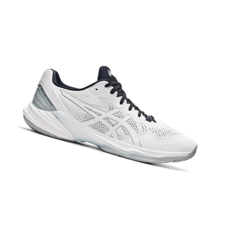 White Men\'s Asics SKY ELITE FF 2 Volleyball Shoes | US40739TL