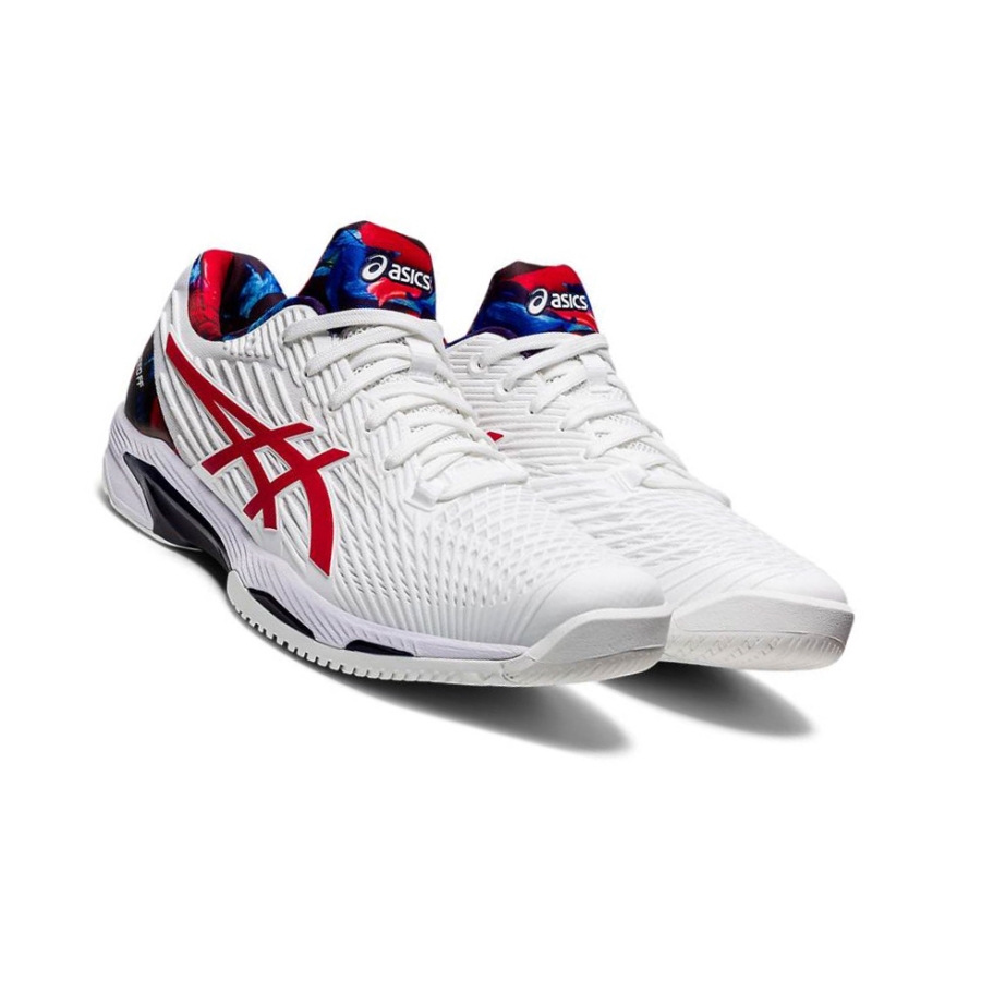 White Men's Asics SOLUTION SPEED FF 2 L.E Tennis Shoes | US21873EB