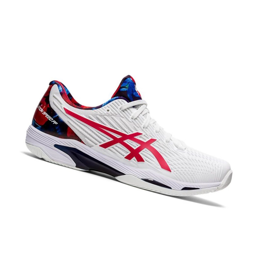 White Men\'s Asics SOLUTION SPEED FF 2 L.E Tennis Shoes | US21873EB