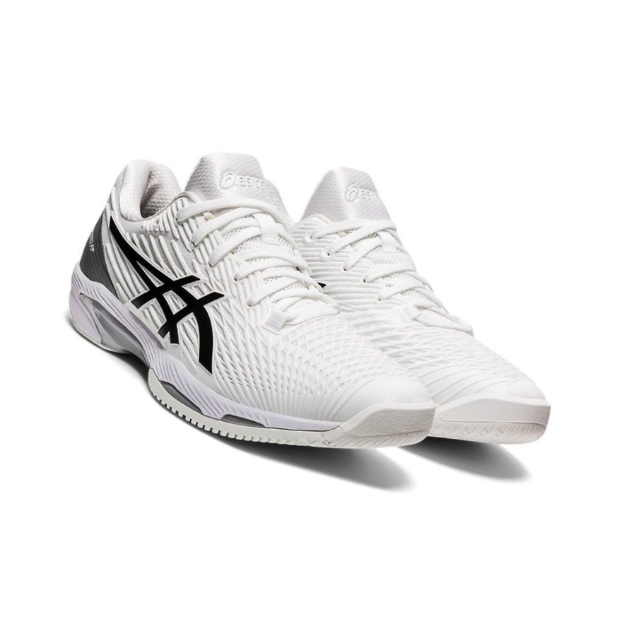 White Men's Asics SOLUTION SPEED FF 2 Tennis Shoes | US65971DK