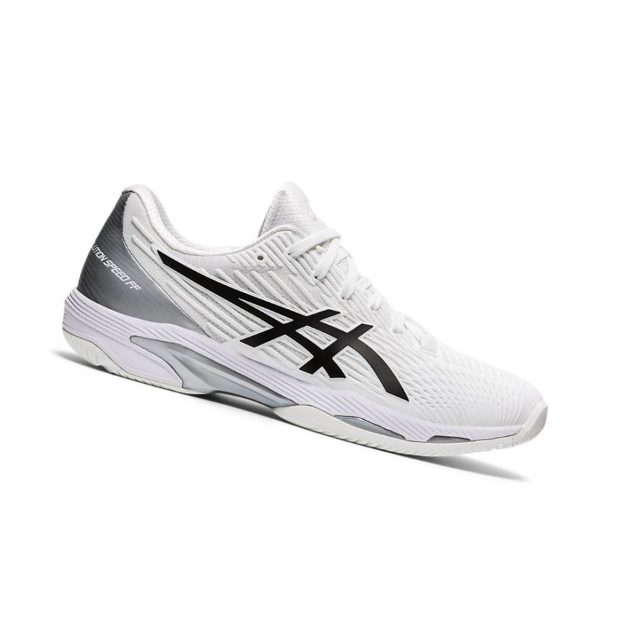 White Men\'s Asics SOLUTION SPEED FF 2 Tennis Shoes | US65971DK