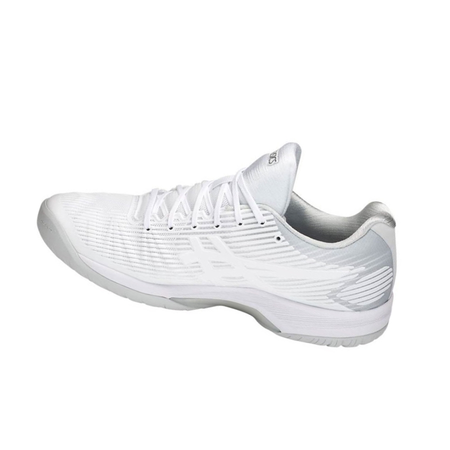 White Men's Asics SOLUTION SPEED FF Tennis Shoes | US24519VB