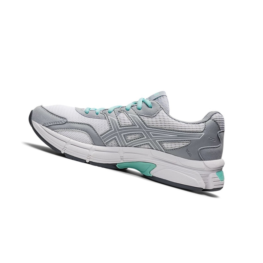 White / Piedmont Grey Women's Asics GEL-JOG MC Sneakers | US08431AD