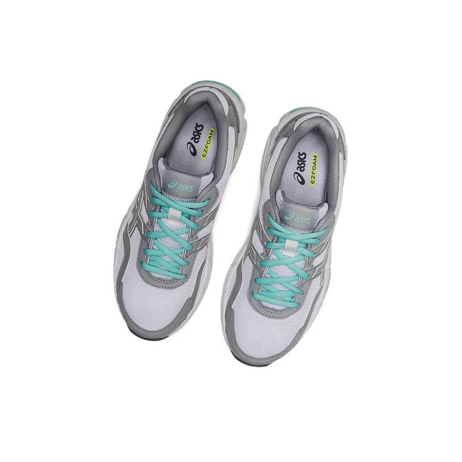 White / Piedmont Grey Women's Asics GEL-JOG MC Sneakers | US08431AD