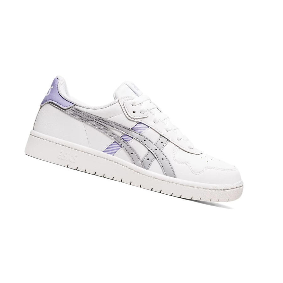 White / Piedmont Grey Women\'s Asics JAPAN S Sneakers | US84235NE