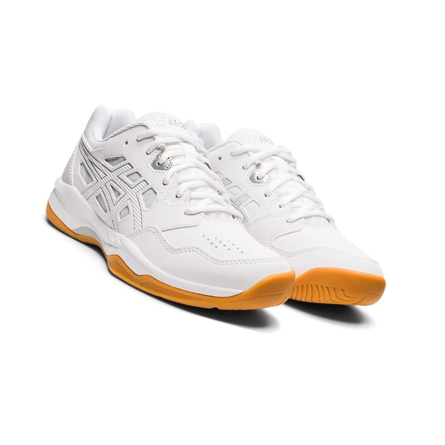 White / Pure Silver Women's Asics GEL-RENMA Sneakers | US71069IC