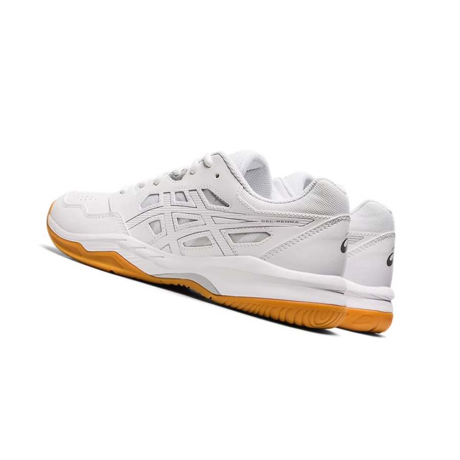 White / Pure Silver Women's Asics GEL-RENMA Sneakers | US71069IC