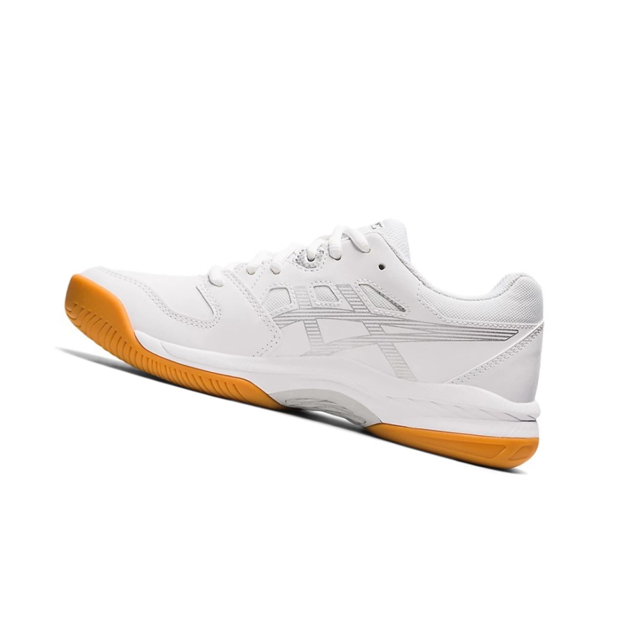 White / Pure Silver Women's Asics GEL-RENMA Sneakers | US71069IC