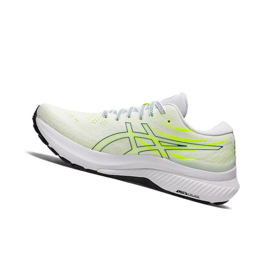 White / Velvet Pine Women's Asics GEL-KAYANO 29 Running Shoes | US86302CJ