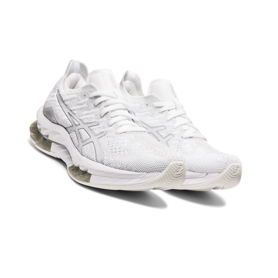 White / White Women's Asics KINSEI BLAST Running Shoes | US91276JL