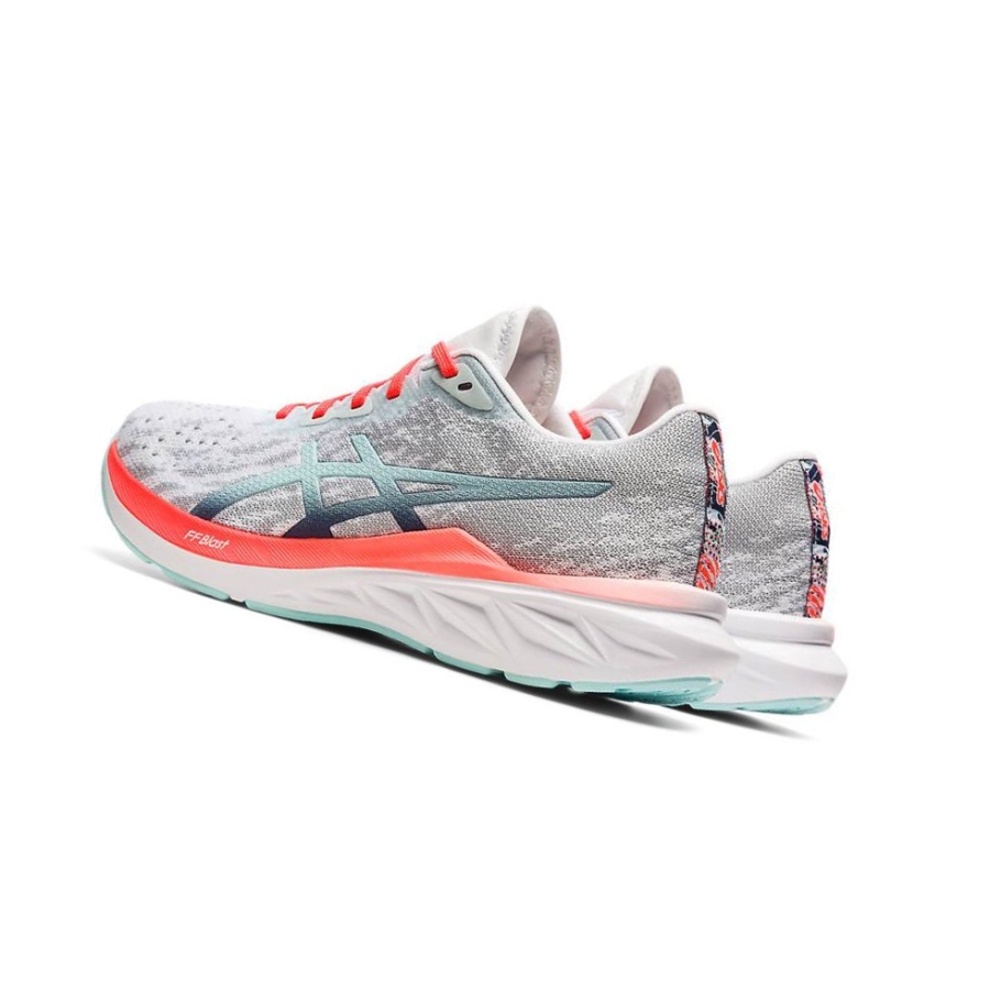 White Women's Asics DYNABLAST Running Shoes | US79425XS