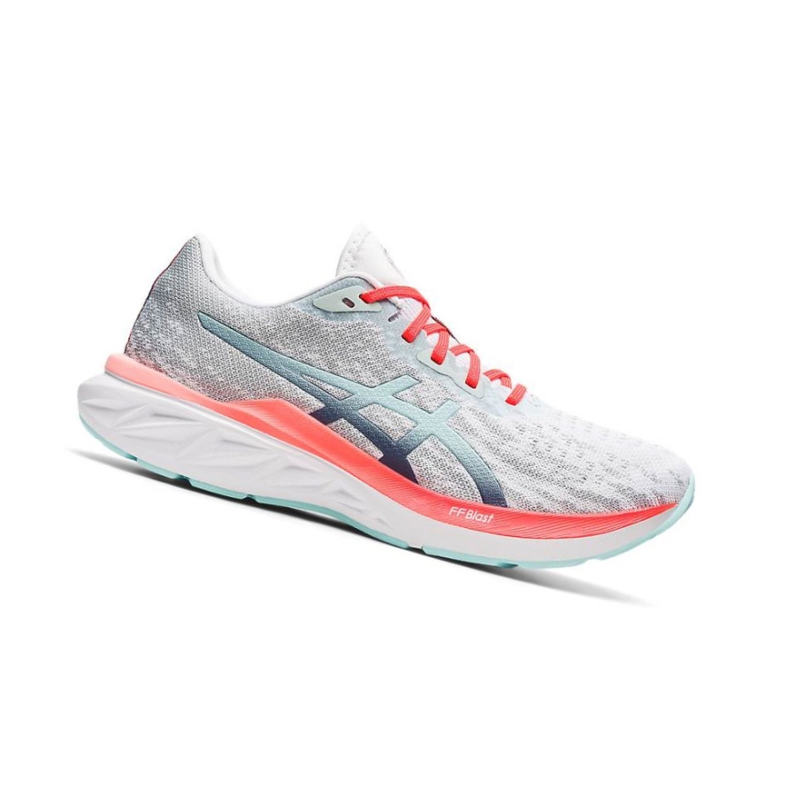 White Women\'s Asics DYNABLAST Running Shoes | US79425XS