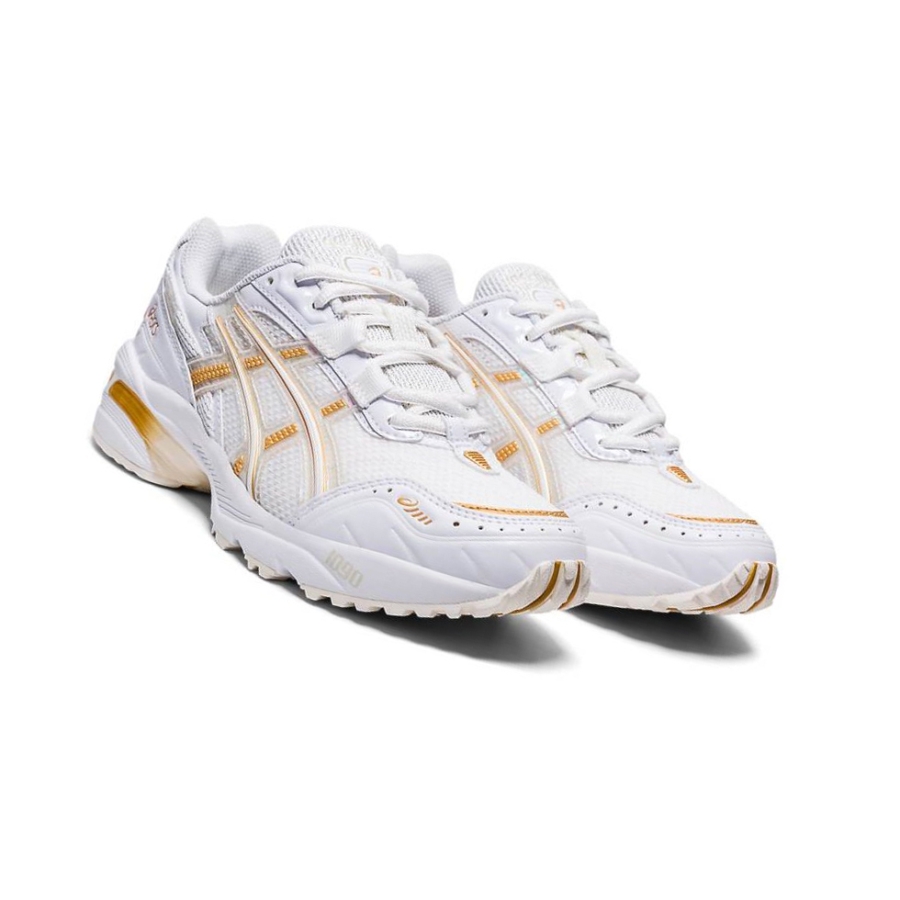 White Women's Asics GEL-1090 Sneakers | US13248QN