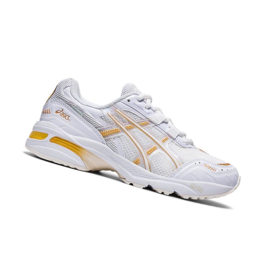 White Women\'s Asics GEL-1090 Sneakers | US13248QN