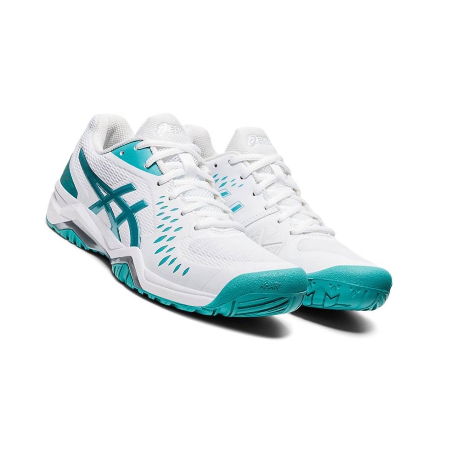 White Women's Asics GEL-CHALLENGER 12 Tennis Shoes | US10865RO