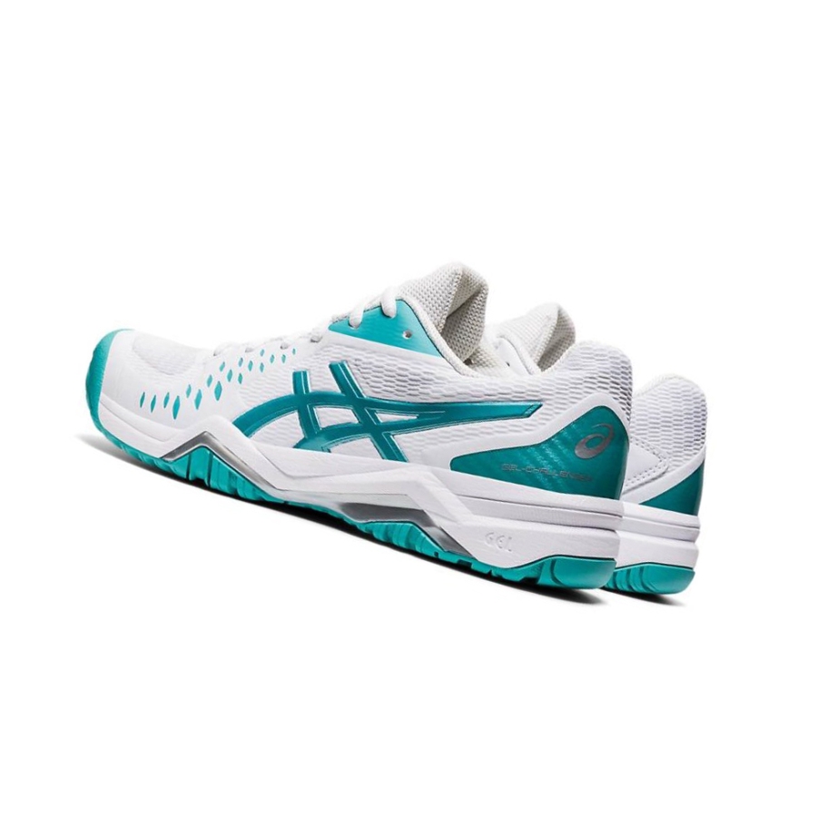 White Women's Asics GEL-CHALLENGER 12 Tennis Shoes | US10865RO