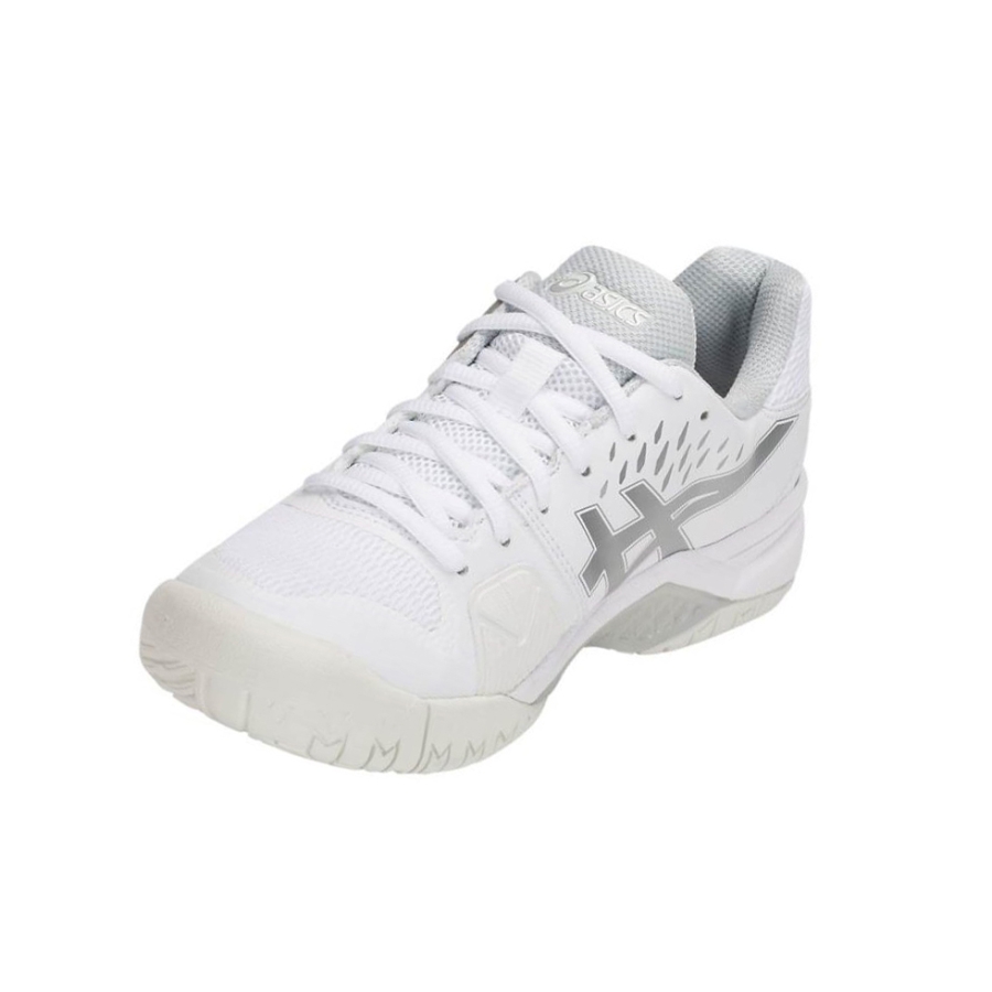 White Women's Asics GEL-CHALLENGER 12 Tennis Shoes | US38251KA