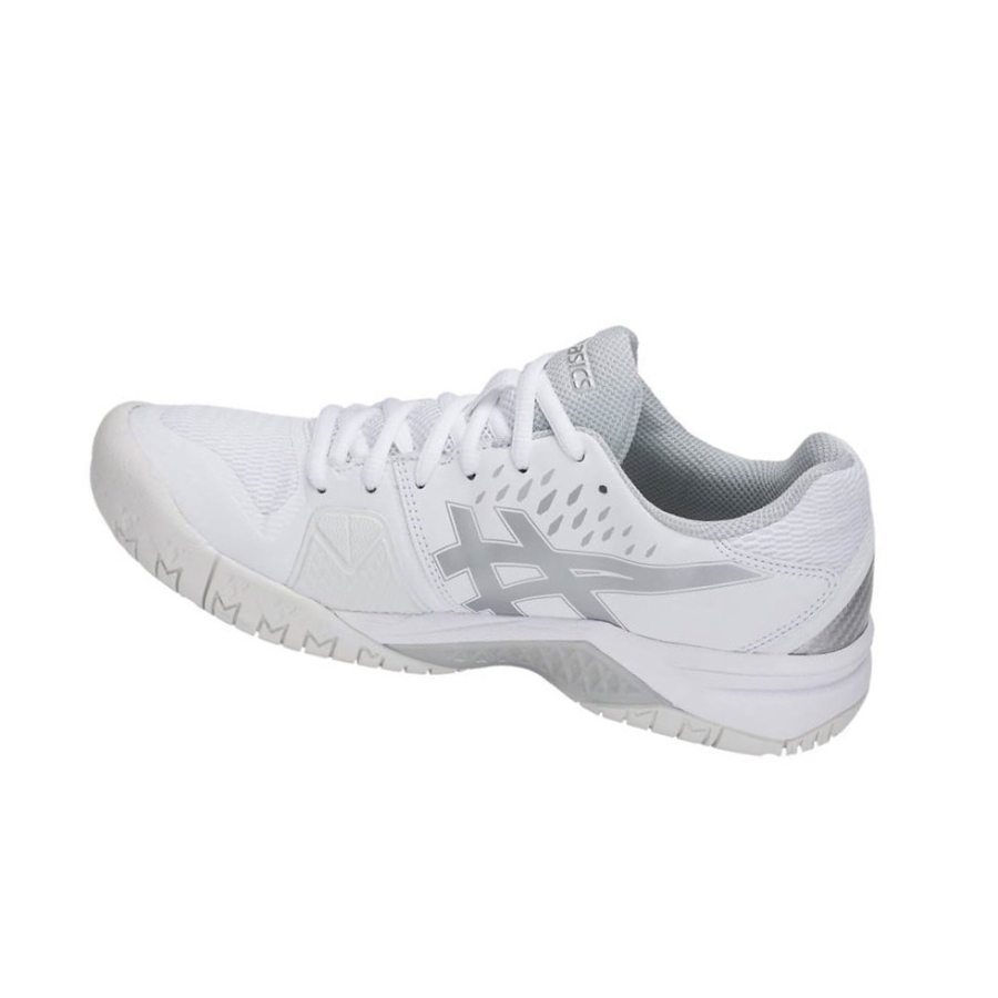 White Women's Asics GEL-CHALLENGER 12 Tennis Shoes | US38251KA